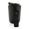 Cuppa RCS re-steel vacuum tumbler with lanyard - Black