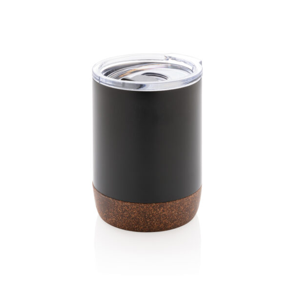 RCS Re-steel cork small vacuum coffee mug - Black