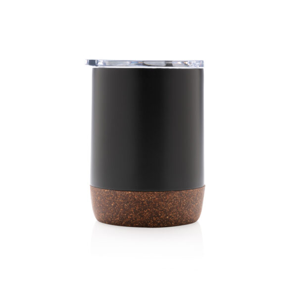 RCS Re-steel cork small vacuum coffee mug - Black