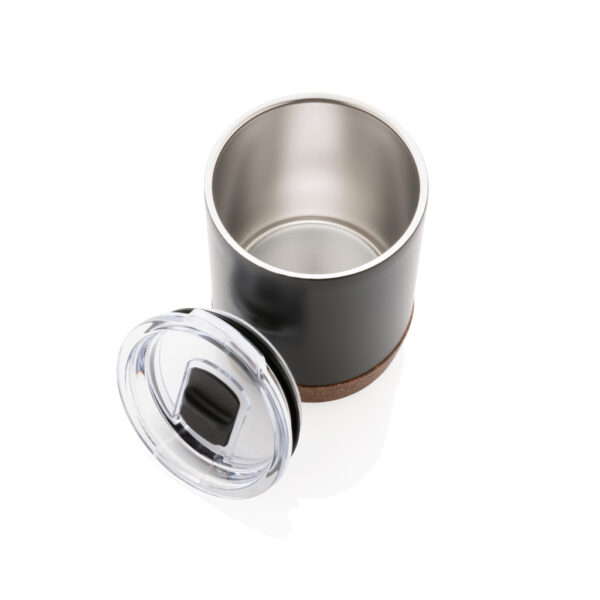 RCS Re-steel cork small vacuum coffee mug - Black