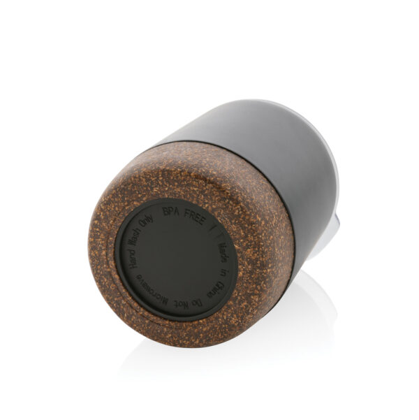 RCS Re-steel cork small vacuum coffee mug - Black