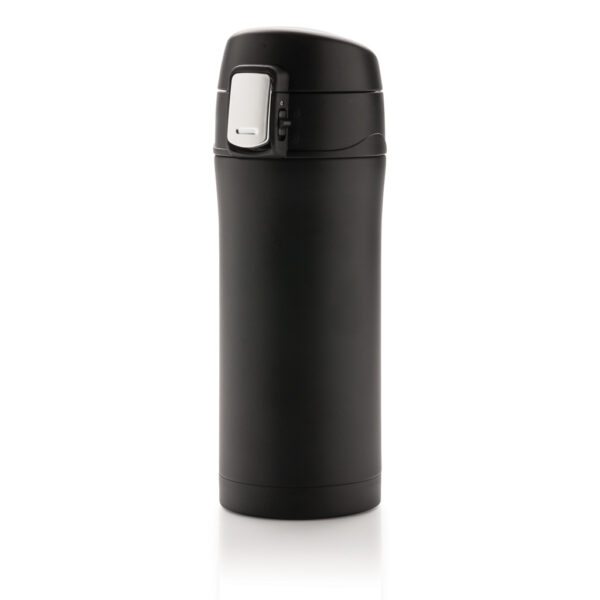 RCS Recycled stainless steel easy lock vacuum mug - Black