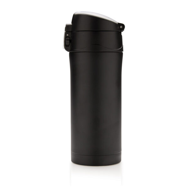 RCS Recycled stainless steel easy lock vacuum mug - Black