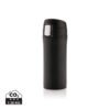 RCS Recycled stainless steel easy lock vacuum mug - Black