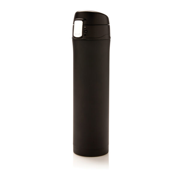 RCS Re-steel easy lock vacuum flask - Black