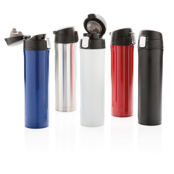 RCS Re-steel easy lock vacuum flask - Black