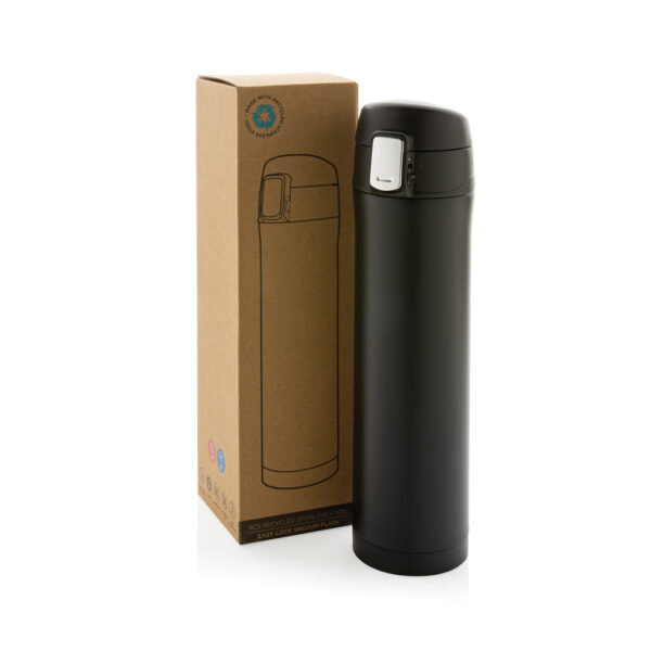 RCS Re-steel easy lock vacuum flask - Black