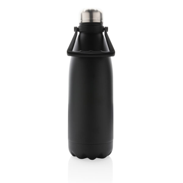 RCS Recycled stainless steel large vacuum bottle 1.5L - Black