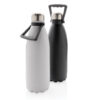 RCS Recycled stainless steel large vacuum bottle 1.5L - Black