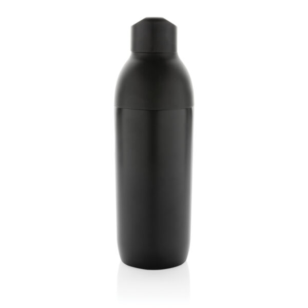 Flow RCS recycled stainless steel vacuum bottle - Black