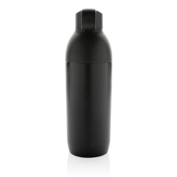 Flow RCS recycled stainless steel vacuum bottle - Black