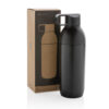 Flow RCS recycled stainless steel vacuum bottle - Black