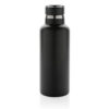 Hydro RCS recycled stainless steel vacuum bottle with spout - Black