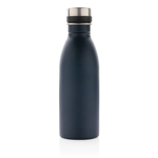 RCS Recycled stainless steel deluxe water bottle - Navy