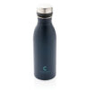 RCS Recycled stainless steel deluxe water bottle - Navy