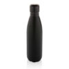 Eureka RCS certified re-steel single wall water bottle - Black