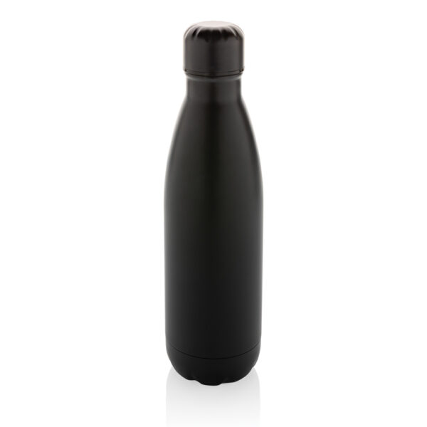 Eureka RCS certified re-steel single wall water bottle - Black