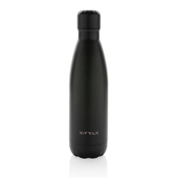 Eureka RCS certified re-steel single wall water bottle - Black