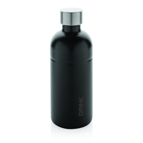 Soda RCS certified re-steel carbonated drinking bottle - Black