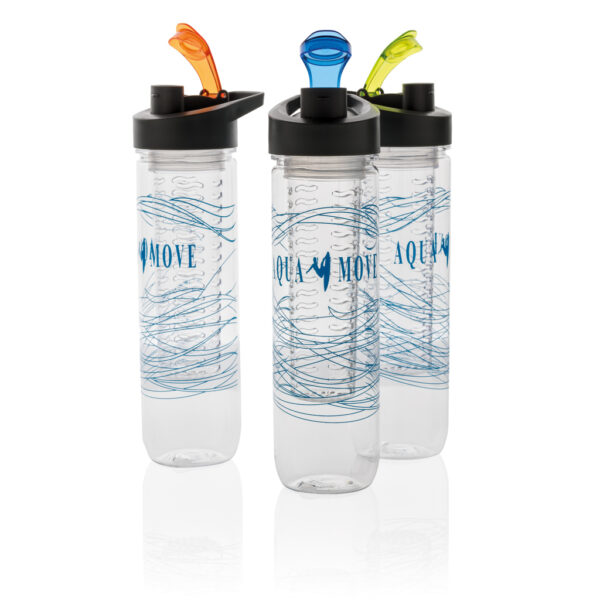 Water bottle with infuser - Blue