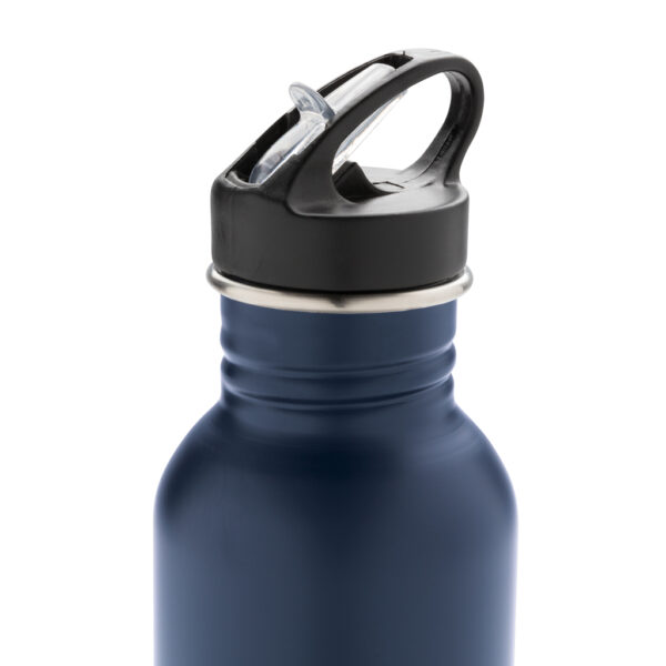 Deluxe stainless steel activity bottle - Navy