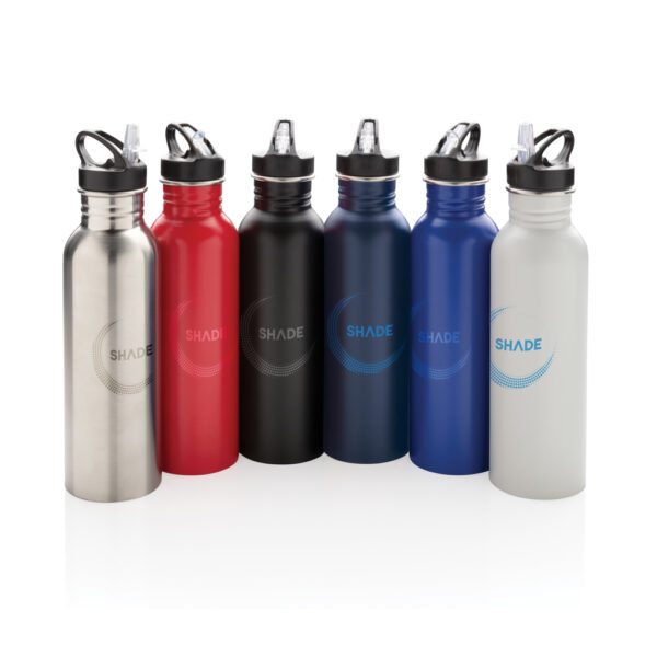 Deluxe stainless steel activity bottle - Navy