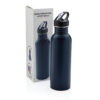 Deluxe stainless steel activity bottle - Navy