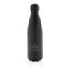 Solid colour vacuum stainless steel bottle 500 ml - Black