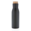 Clima leakproof vacuum bottle with steel lid - Black