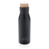 Clima leakproof vacuum bottle with steel lid - Black