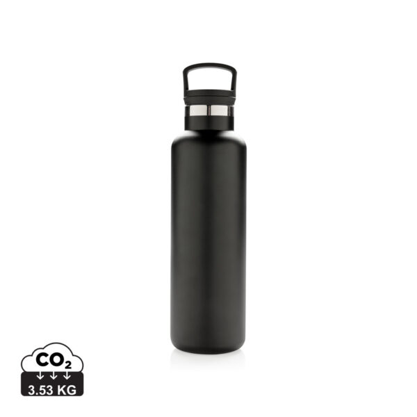 Vacuum insulated leak proof standard mouth bottle - Black