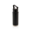 Leakproof vacuum on-the-go bottle with handle - Black