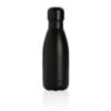 Solid colour vacuum stainless steel bottle 260ml - Black