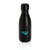 Solid colour vacuum stainless steel bottle 260ml - Black