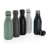 Solid colour vacuum stainless steel bottle 260ml - Black