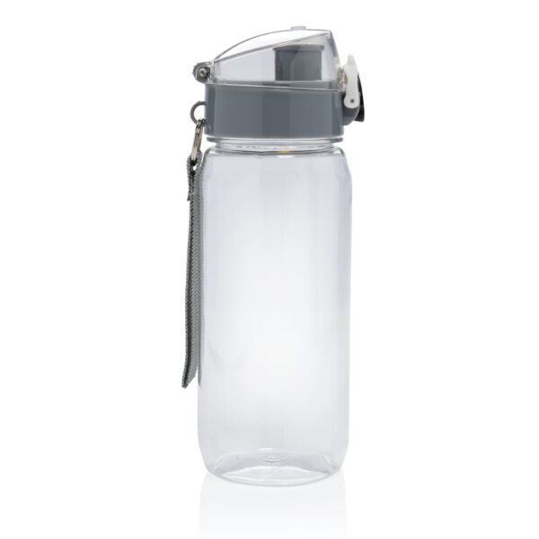 Yide RCS Recycled PET leakproof lockable waterbottle 600ml - Transparent