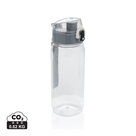 Yide RCS Recycled PET leakproof lockable waterbottle 600ml - Transparent