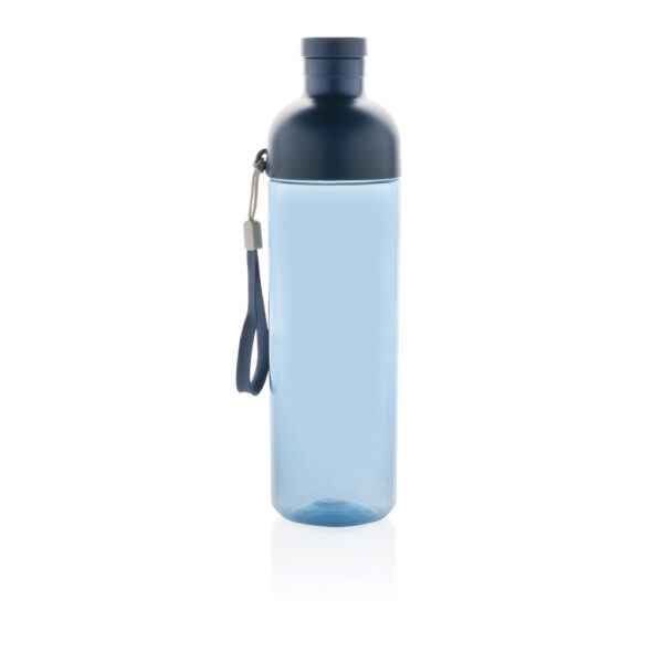 Impact RCS recycled PET leakproof water bottle 600ml - Navy