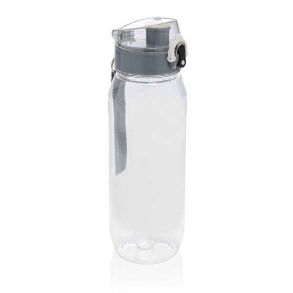 Yide RCS Recycled PET leakproof lockable waterbottle 800ml - Transparent