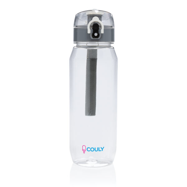 Yide RCS Recycled PET leakproof lockable waterbottle 800ml - Transparent