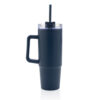 Tana RCS plastic tumbler with handle 900ml - Navy