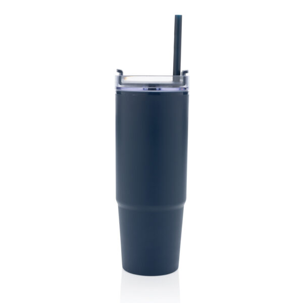 Tana RCS plastic tumbler with handle 900ml - Navy