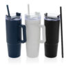 Tana RCS plastic tumbler with handle 900ml - Navy