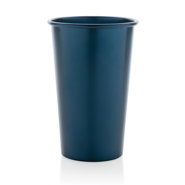 Alo RCS recycled aluminium lightweight cup 450ml - Navy