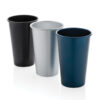 Alo RCS recycled aluminium lightweight cup 450ml - Navy