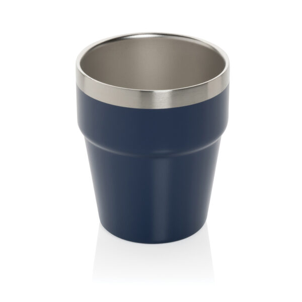 Clark RCS double wall coffee cup 300ML - Navy