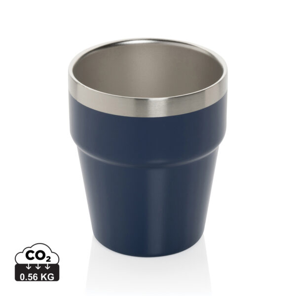 Clark RCS double wall coffee cup 300ML - Navy