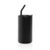 Cube RCS certified recycled steel mug 800ml - Black