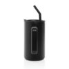 Cube RCS certified recycled steel mug 800ml - Black