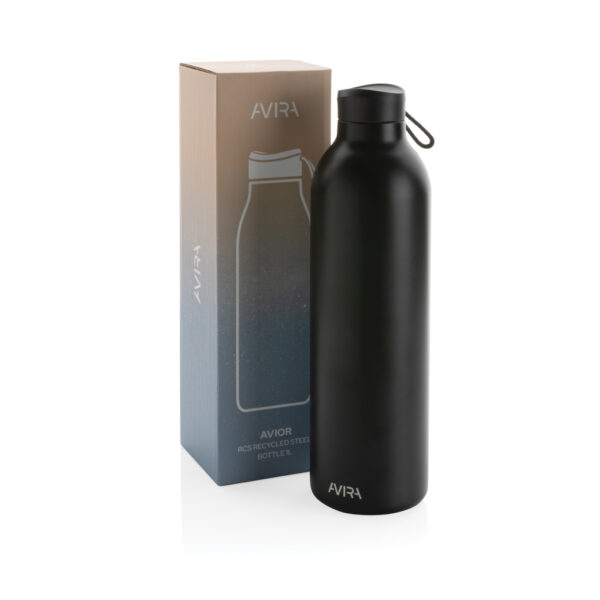 Avira Avior RCS Re-steel bottle 1L - Black